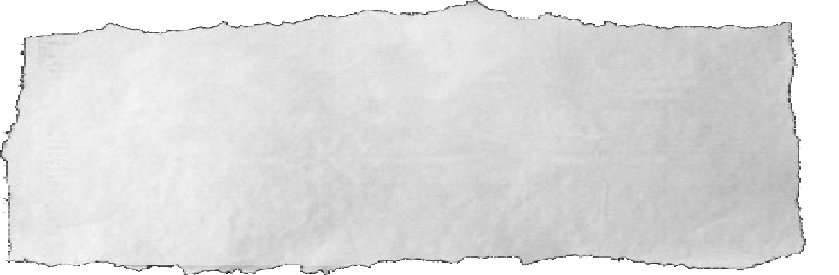 a piece of worn scrap paper